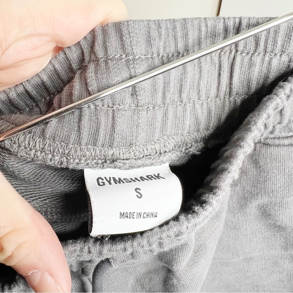 Gymshark Sweatshirt Shorts Grey Size Small Women’s - Picture 2 of 3